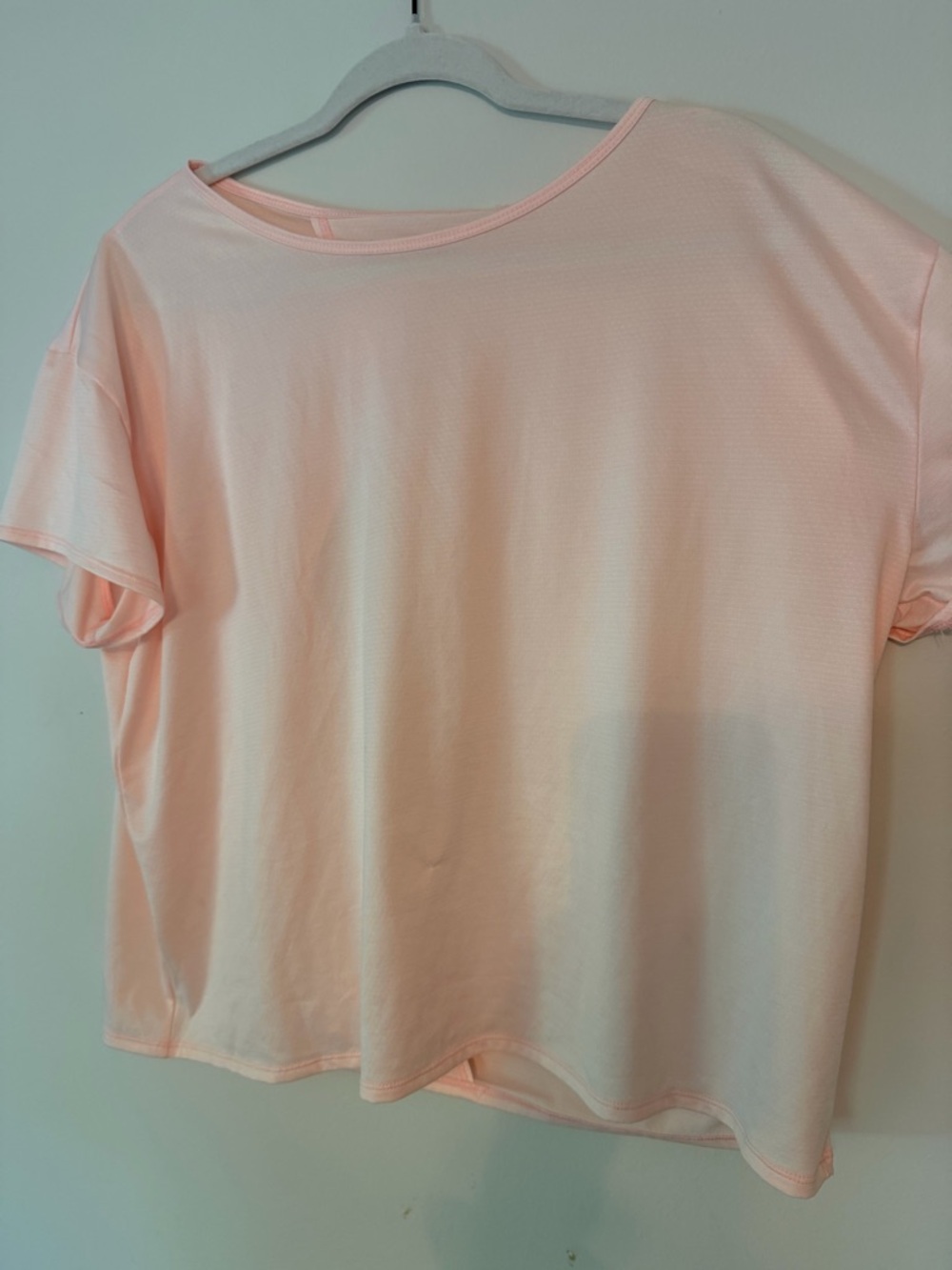 Under Armour Women's Soft Pink Short-Sleeve Performance Tee